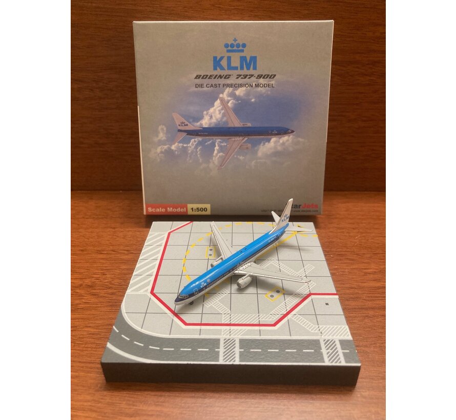 Starjets B737-900 KLM PH-BXO "Plover/Plevier" w/KLM/Northwest logo 1:500**Collection sale