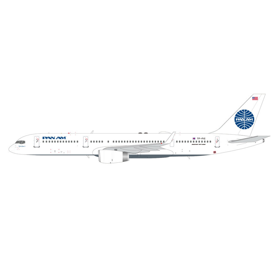 B757-200W Pan Am Yankee Clipper II TF-FIC 1:200 winglets +New arrival+
