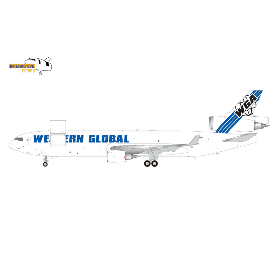 MD11F Western Global Airlines N783SN 1:200 Interactive Series   +New Arrival+