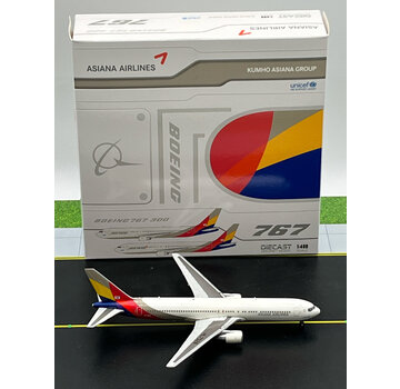 JC Wings B767-300 Asiana Airlines 2006 livery Last Flight HL7528 1:400 +New arrival+