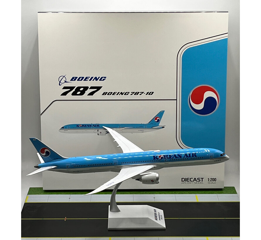 B787-10 Dreamliner Korean Air HL8515 1:200 flaps down +New Arrival+