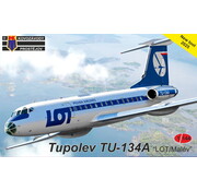 KP Models Tu-134A-3 'Malev/LOT' 1:144 New Tool 2025