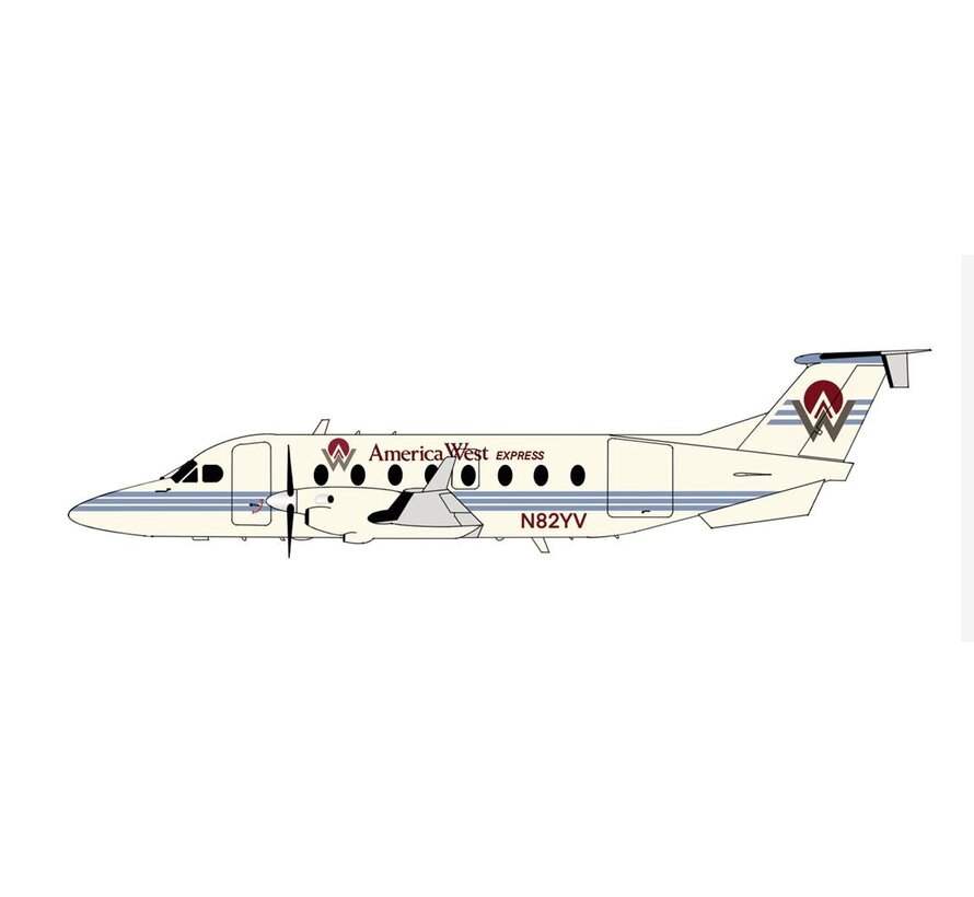 Beech B1900D America West Express N82YV 1:200  +New Arrival+
