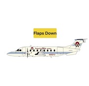 3D Design Deck Beech B1900D America West Express N82YV 1:200 flaps down +pre-order+