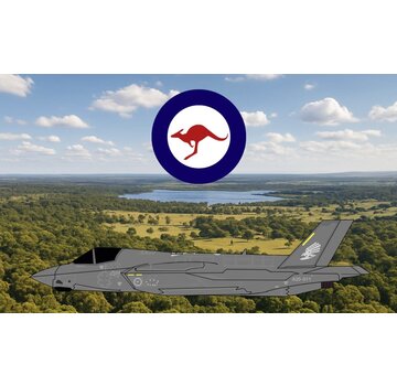 3D Design Deck F35A Lightning II RAAF A35-011 No. 3 Squadron Williamtown 1:400 +New Arrival+