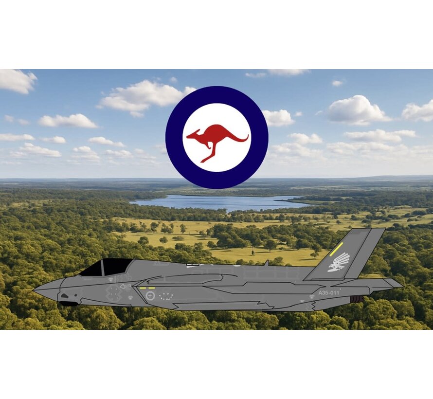 F35A Lightning II RAAF A35-011 No. 3 Squadron Williamtown 1:400 +New Arrival+
