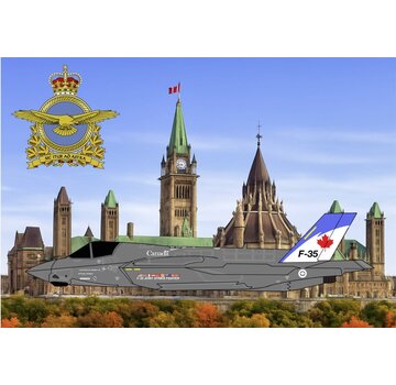 3D Design Deck CF35A RCAF Canadian Air & Space Museum CASM Ottawa wooden mockup 2010 1:400 +New Arrival+