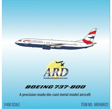Aero Polaris B737-800 British Airways Union Jack livery G-OXLA 1:400 (No winglets) +New Arrival+