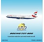 B737-800 British Airways Union Jack livery G-OXLA 1:400 (No winglets) +New Arrival+