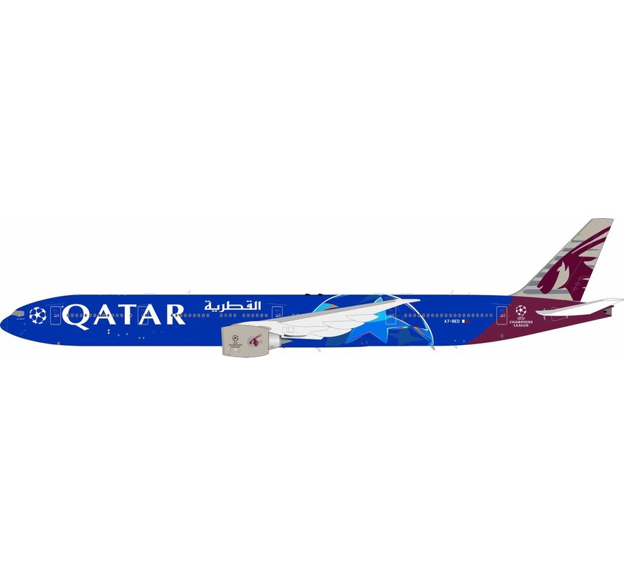 B777-300ER Qatar Airways Champions League A7-BED 1:200 +pre-order+