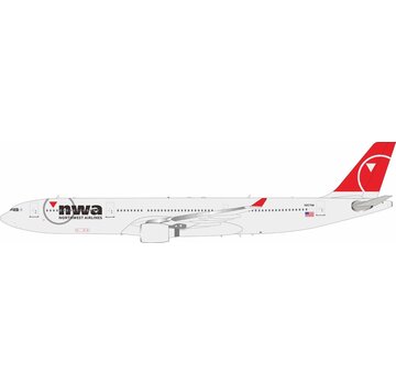 InFlight A330-300 Northwest Airlines NWA final livery N807NW 1:200 +pre-order+