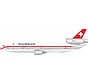 DC10-30 Swissair red cheatline HB-IHF 1:200 polished +pre-order+