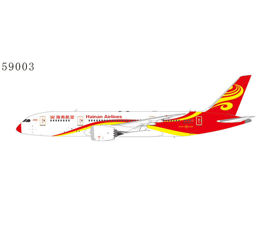 B787-8 Dreamliner Hainan Airlines B-2738 red nose 1:400 (new mould)**Collection sale