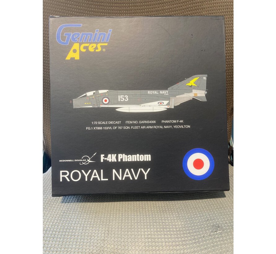 F-4K Phantom FG.1 767 Sqn, Fleet Air Arm, Royal Navy, Yeovilton 1:72**Collection sale
