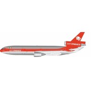 InFlight DC10-30 Aeromexico red cheatline N8228P 1:200 polished +Pre-order+