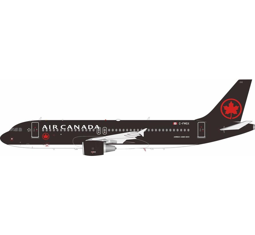 A320 Air Canada Jetz 2023 black livery C-FMSX 1:200 +pre-order+