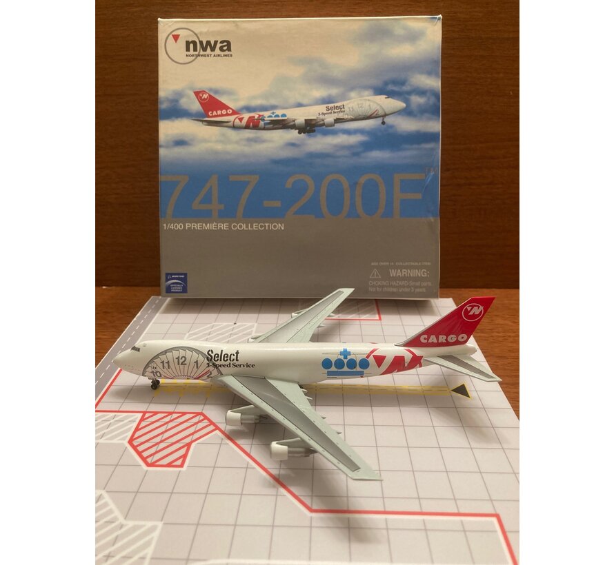 B747-200F NWA Cargo N644NW '3-Speed Service' 1:400**Collection sale