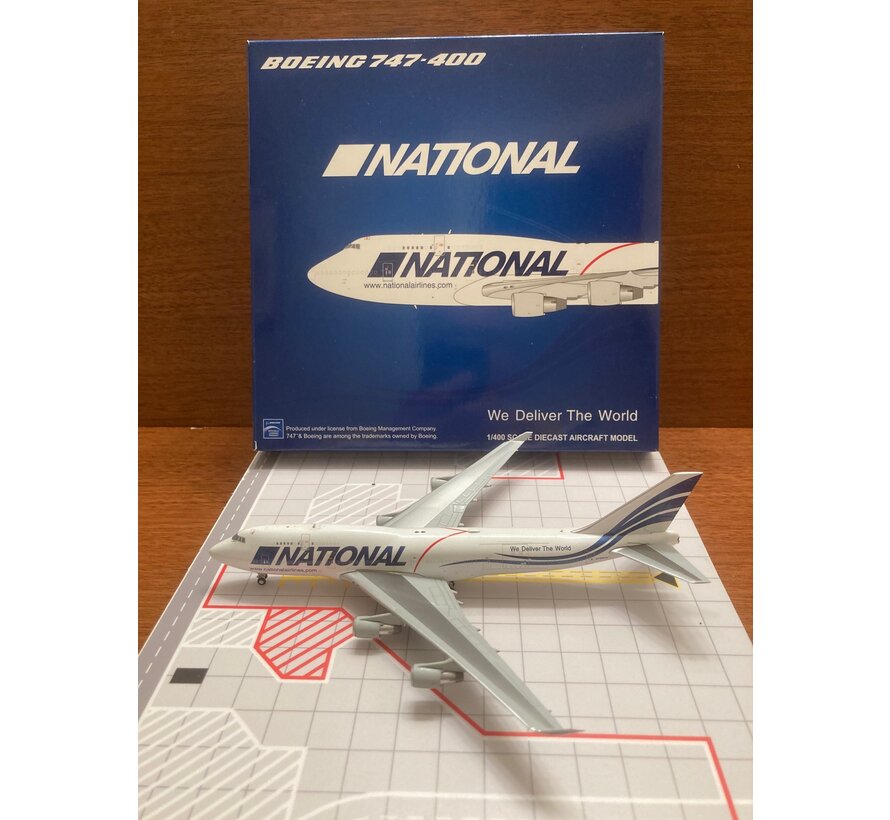 B747-400BCF National Airlines N756CA 1:400 **Collection sale