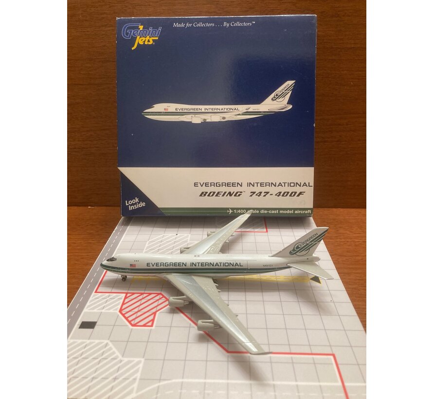 B747-400F Evergreen N491EV 1:400 **Collection sale