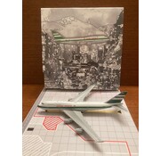 JC Wings B747-400 Cathay Pacific ZK-NBS Kai Tak 1997 1:400 **Collection sale