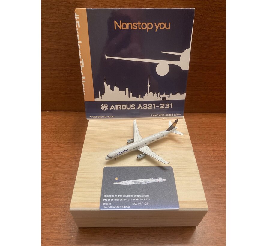 A321-200 Lufthansa D-AIDO 1:400**Collection sale