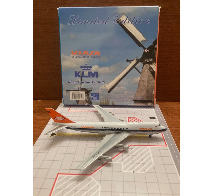 B747-200 KLM / Viasa hybrid livery PH-BUG 1:400 **Collection sale