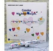 JC Wings B757-300W Condor Wir lieben Fliegen D-ABON 1:400**Collection sale