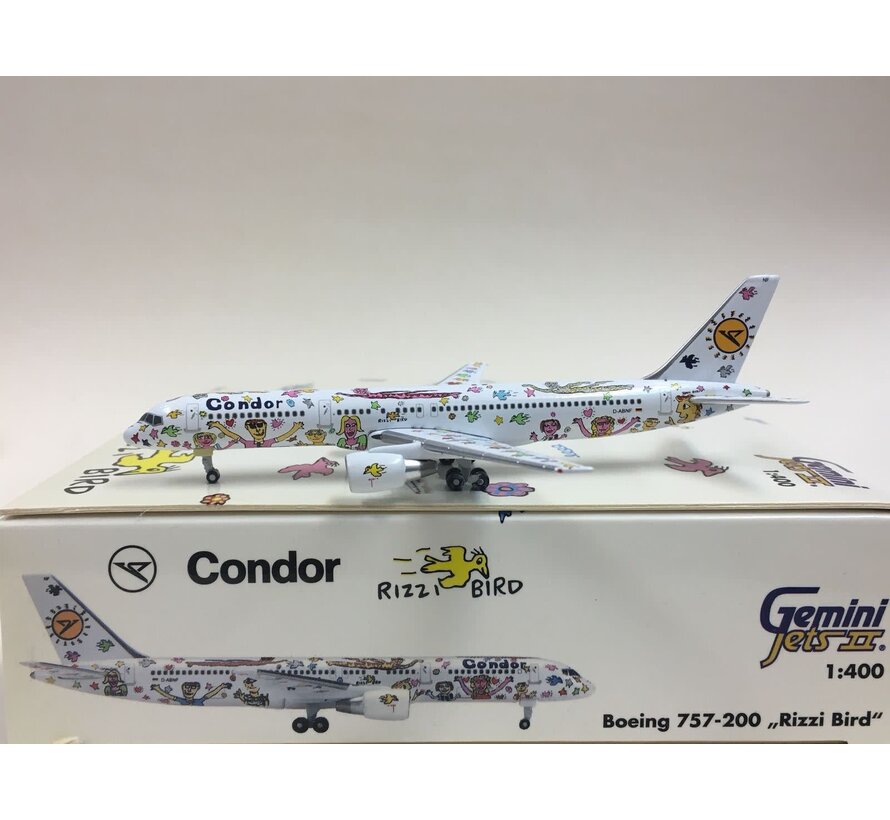 B757-200 CONDOR D-ABNF ''Rizzi Bird'' 1:400 **Collection sale