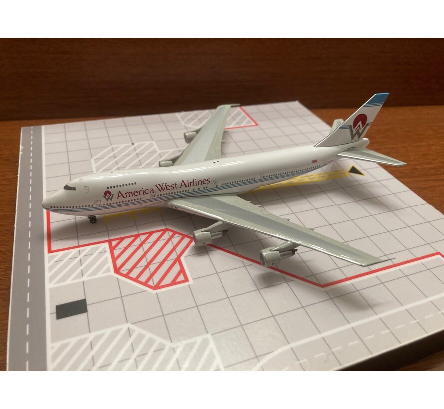 BigBird B747-200 America West N533AW 1:400**Collection sale