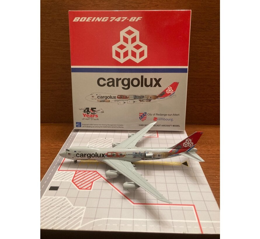 B747-8F Cargolux Cutaway Livery LX-VCM1:400 Interactive Series**Collection sale