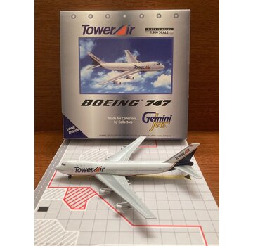 Gemini Jets B747-100 Tower Air N606FF 1:400**Collection sale