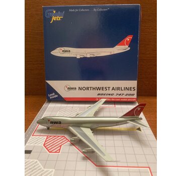 Gemini Jets B747-200 Northwest Airlines N624US 1:400**Collection sale