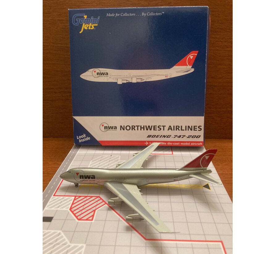 B747-200 Northwest Airlines N624US 1:400**Collection sale