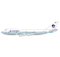 B747-100 Eastern Airlines Pan Am Hybrid white livery N731PA 1:400 polished +pre-order+