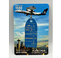 dash-8 Q400 Alaska 2011 livery N422QX mountain blue aircraft skin tag +NEW ARRIVAL+