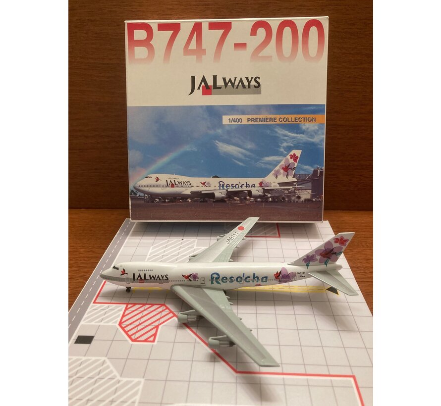 B747-200 JALways JA8111 'Reso'cha' 1:400**Collection sale