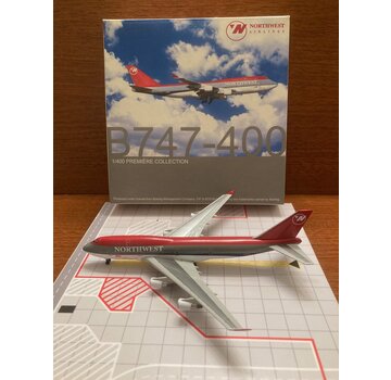 Dragon B747-400 Northwest N671US 'City Of Detroit' [Bowling shoe] 1:400 **Collection sale