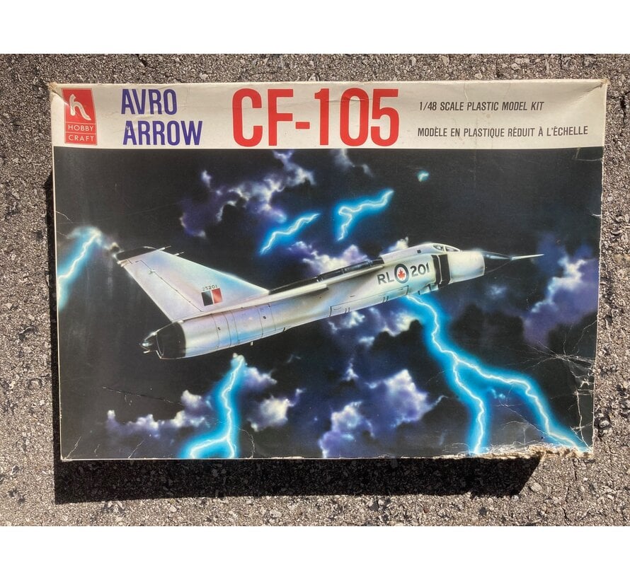 Hobbycraft CF105 Avro Arrow 1:48 1987 First edition-**Discontinued**