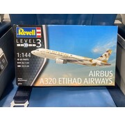 Revell Germany A320 Etihad 1:144 model kit **Discontinued**