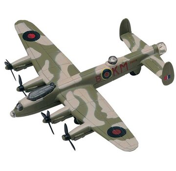 MotorMax Avro Lancaster Bomber RAF KM-B 1:177 Diecast Toy