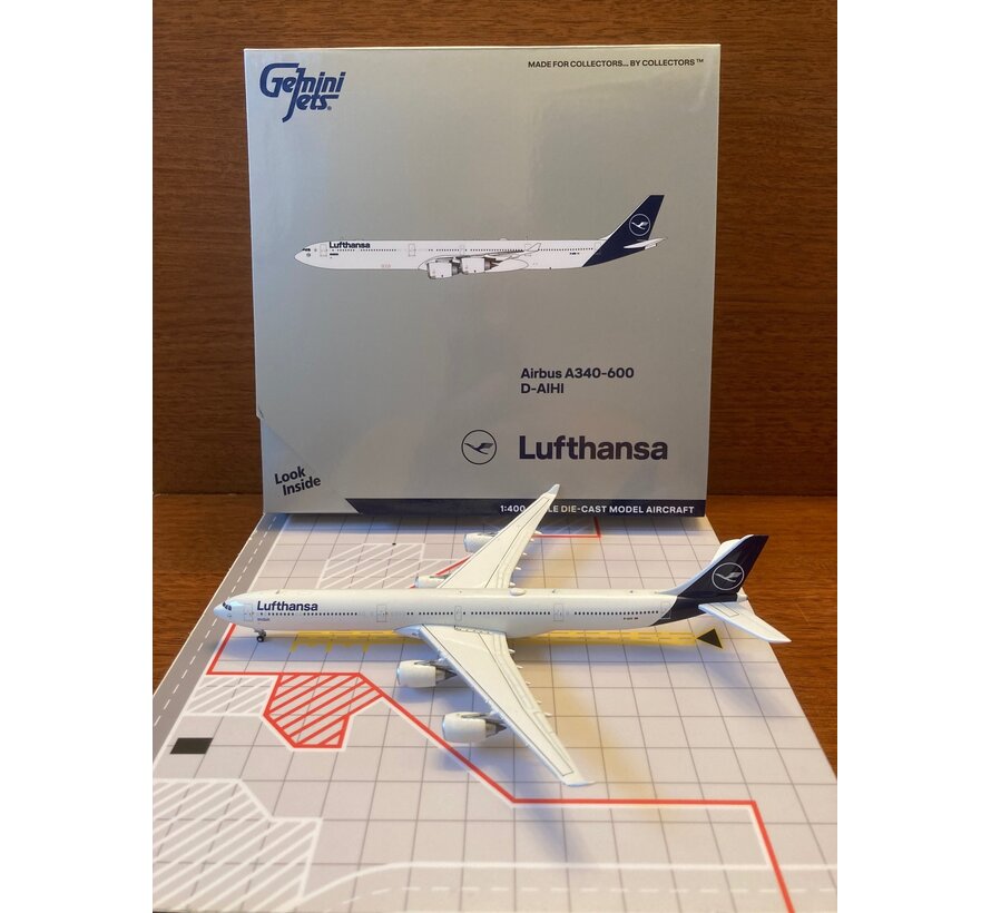 A340-600 Lufthansa New Livery 2018 D-AIHI 1:400**Collection sale