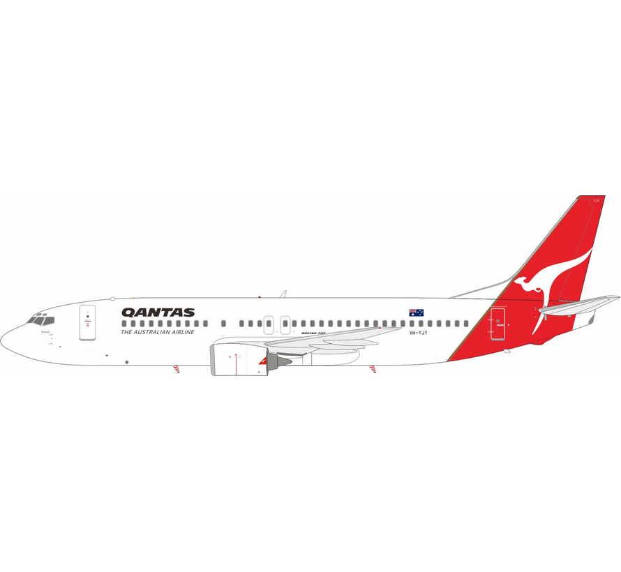B737-400 QANTAS VH-TJY 1:200 +pre-order+