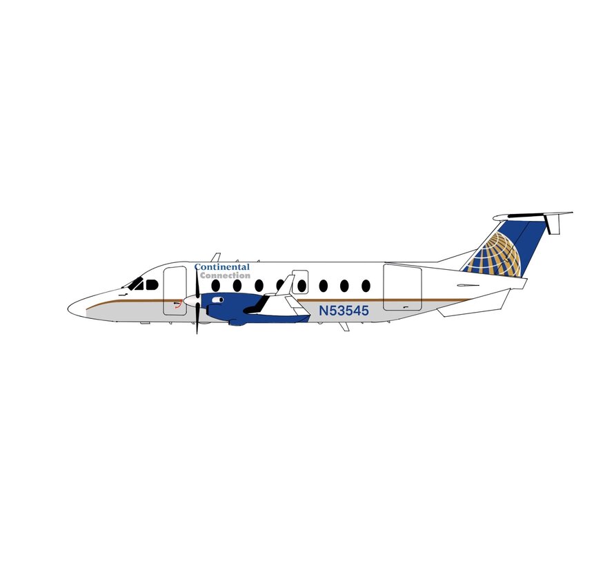 Beech B1900D Continental Connection final livery N53545 1:400 +pre-order+