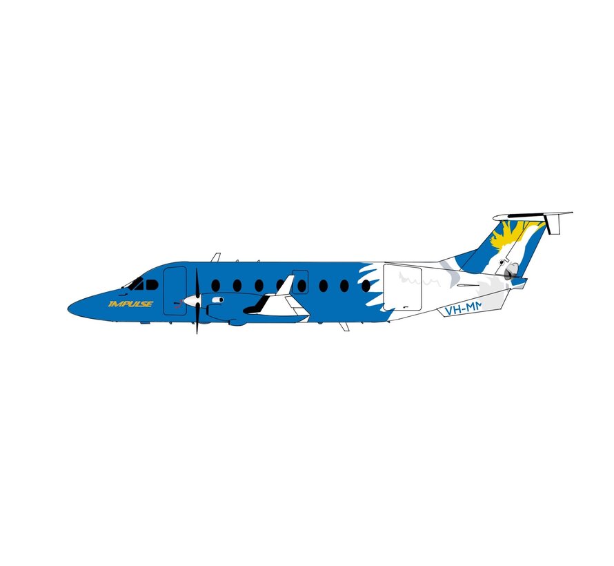 Beech B1900D Impulse Airlines (Cockatoo) VH-MML 1:400 +pre-order+