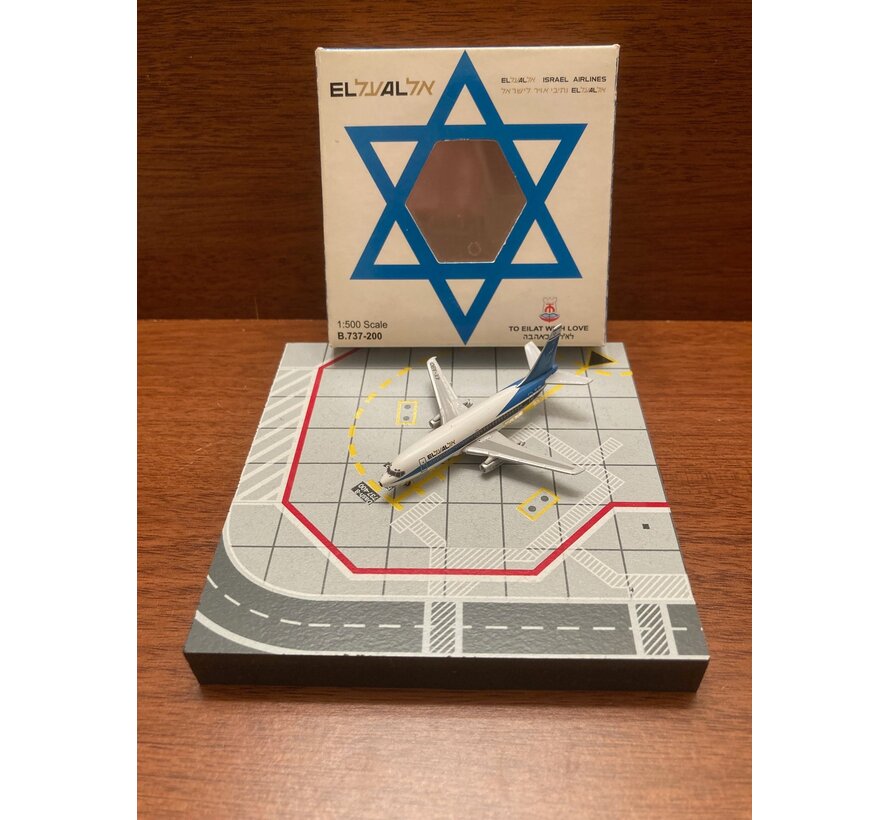 BigBird B737-200 EL AL 4X-ABO 1:500**Collection sale
