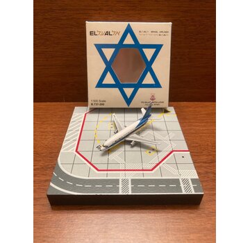 BigBird B737-200 EL AL 4X-ABN "To Eliat With Love" 1:500**Collection sale