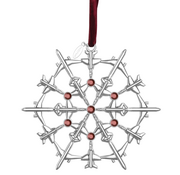 Boeing Jet Snowflake 2025 Ornament