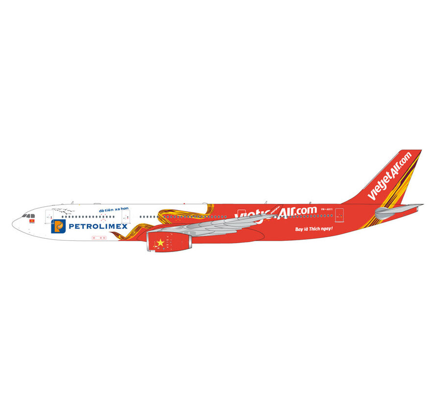 A330-300 VietJet Air Petrolimex livery VN-A811 1:400 +NEW ARRIVAL+