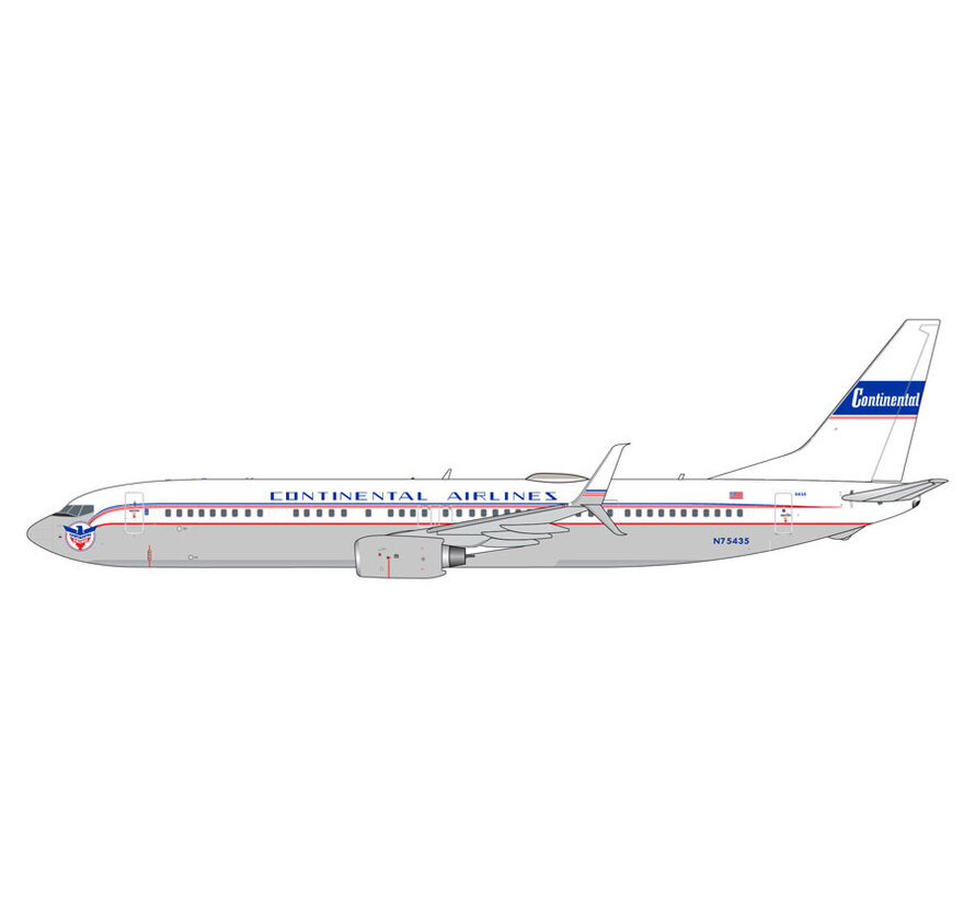 B737-900ER United Airlines  N75435 "Continental" retro livery 1:400 *Pre-Order
