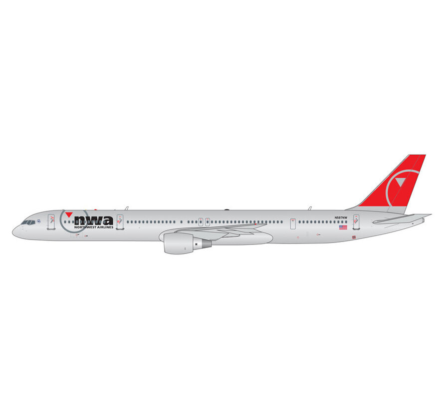 B757-300 Northwest Airlines N587NW "nwa" livery 1:400 *Pre-Order